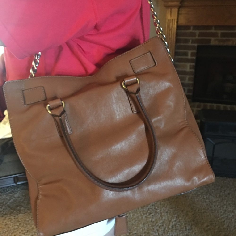 Michael Kors Hamilton Large Leather NS North South
